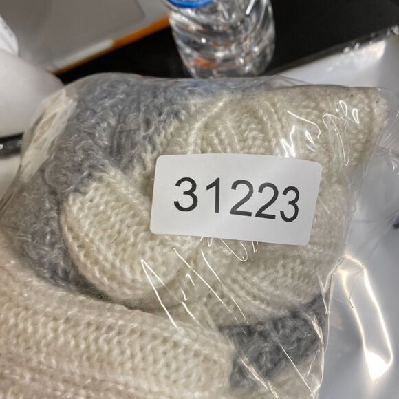 Aeropostale Sweater Pullover Women XL White Striped Knit Long Sleeve Casual - Picture 7 of 7